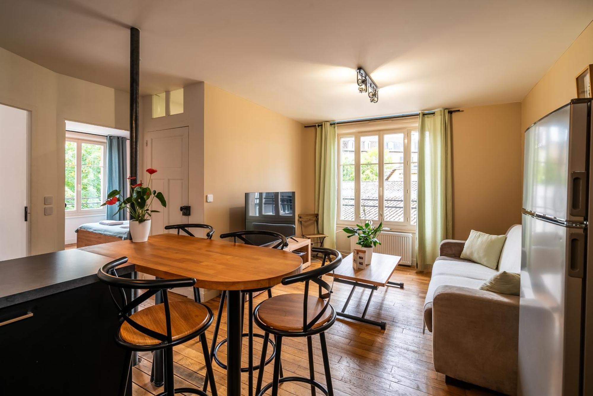 Mon Appart'Hotel - Gare De Limoges - Appartement Familial - Parking En Supp Bagian luar foto