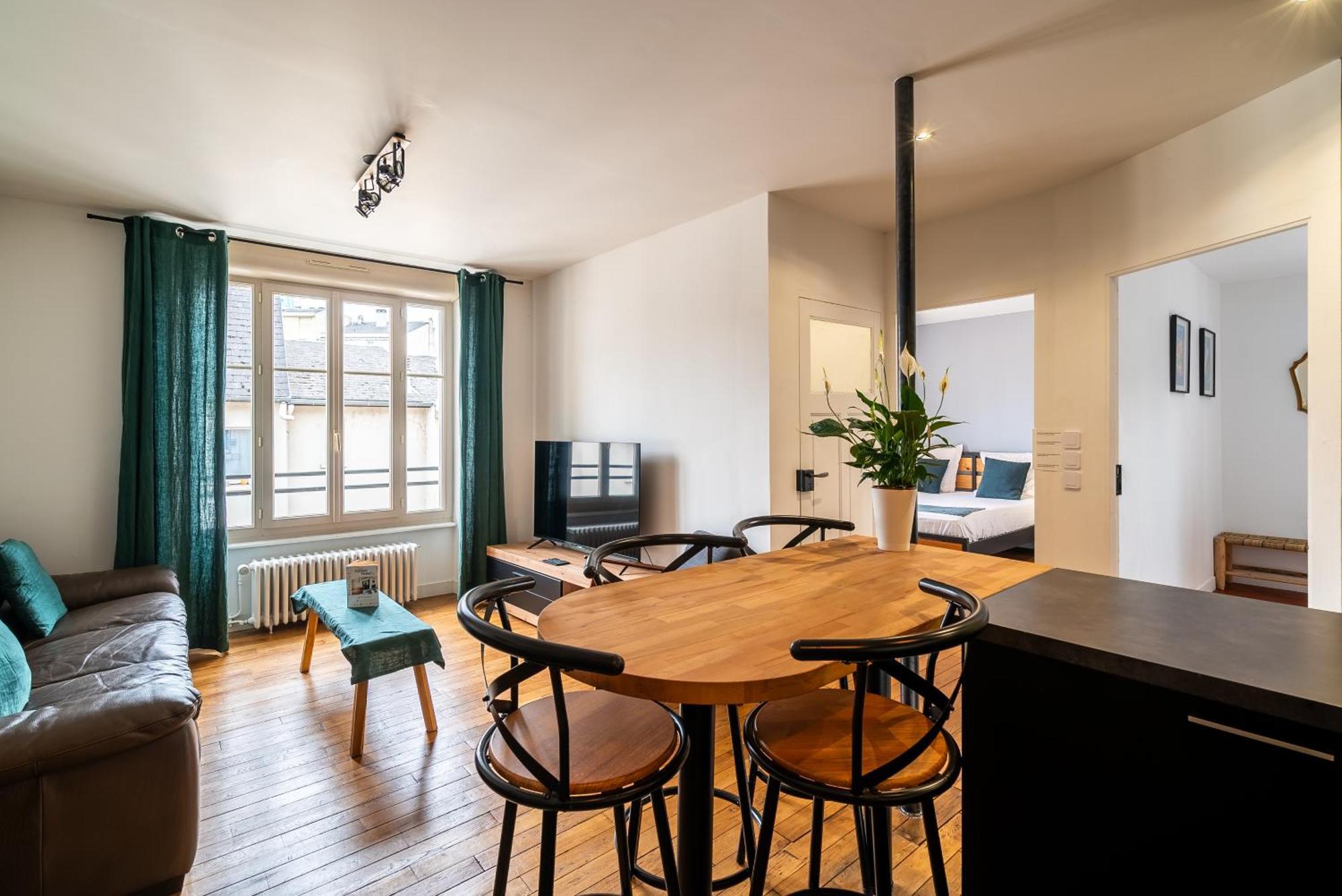 Mon Appart'Hotel - Gare De Limoges - Appartement Familial - Parking En Supp Bagian luar foto